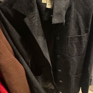 Jones New York Charcoal Wool Jacket